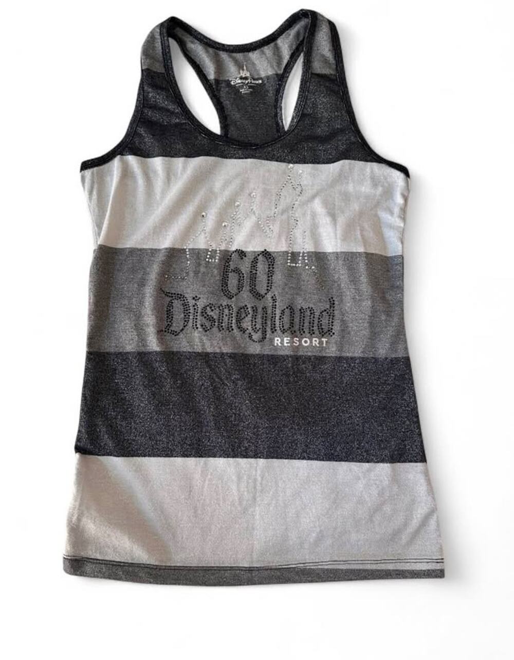 Disney Parks Disneyland 60th Anniversary Racerback Tank Top Size XS